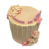 CREAM DRIP PEARL OCCASION CAKE