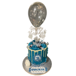 STARS & BALLOON OCCASION DRIP CAKE