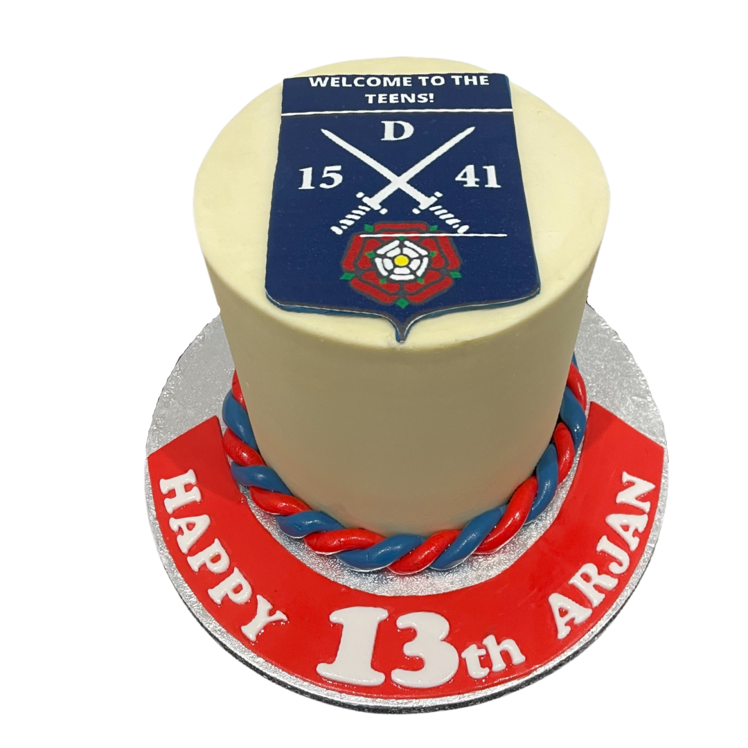 SCHOOL CREST OCCASION CAKE