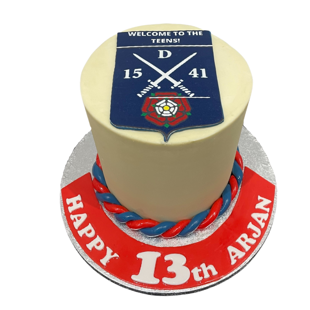 SCHOOL CREST OCCASION CAKE