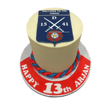 SCHOOL CREST OCCASION CAKE