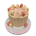 PINK MAC DRIP OCCASION CAKE