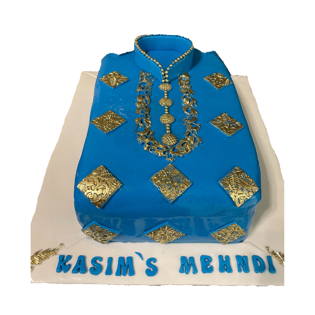 KHURTA SHIRT MEHNDI CAKE