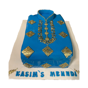 KHURTA SHIRT MEHNDI CAKE