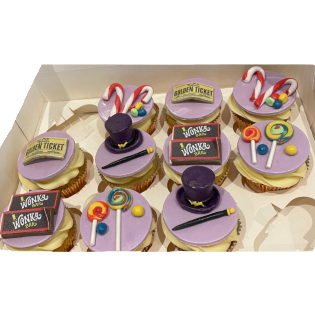 CHOCOLATE FACTORY CUPCAKES