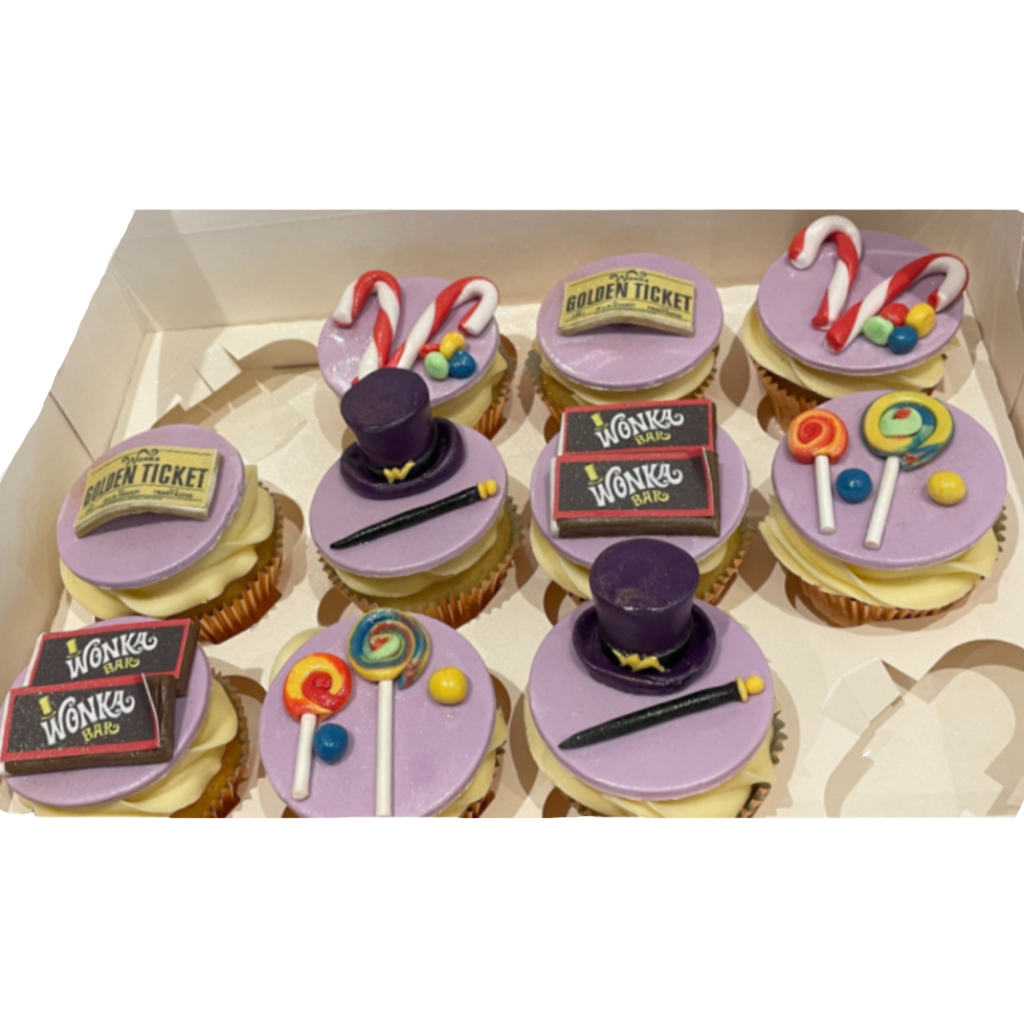 CHOCOLATE FACTORY CUPCAKES