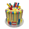 LEGO THEMED MULTI-DRIP CAKE
