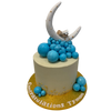 WHITE MOON - CHRISTENING CAKE
