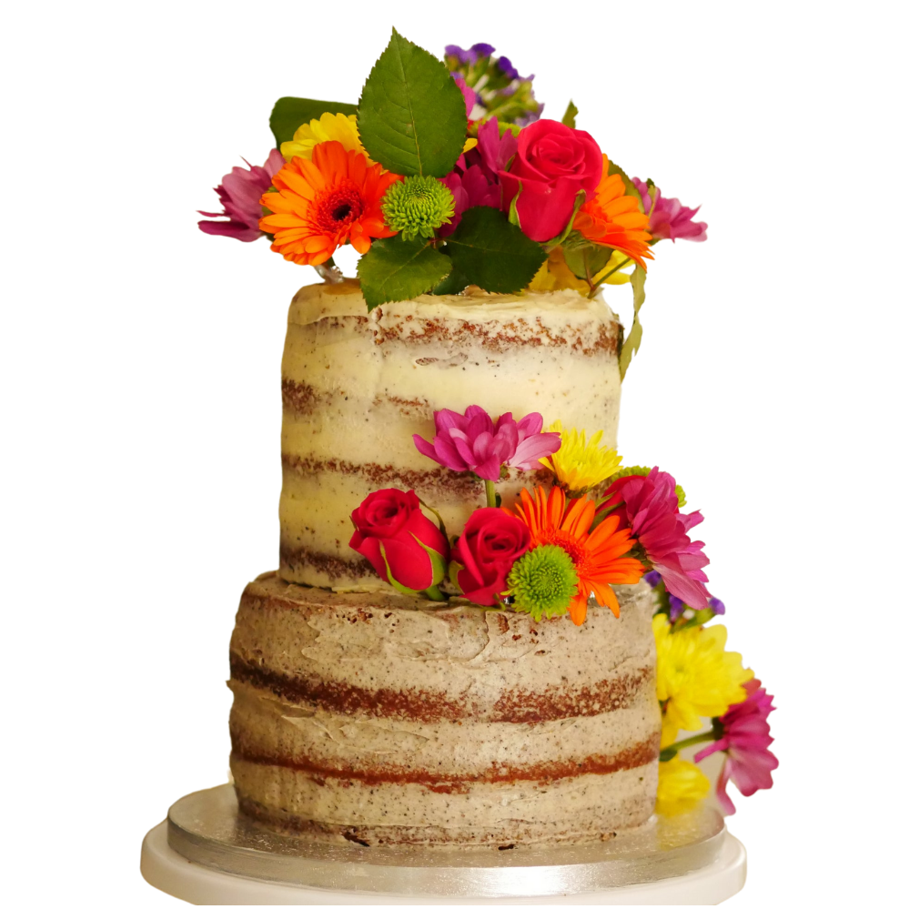 NAKED FLOWER CAKE