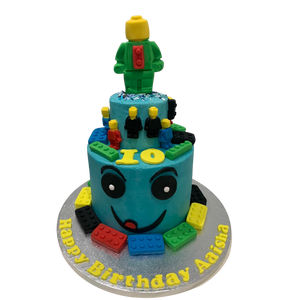 BLUE BRICKS CAKE
