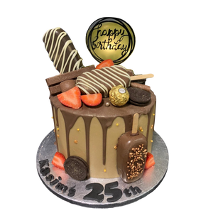 CAKESICLE CHOCO DRIP CAKE [MONEY CAKE OPTION]