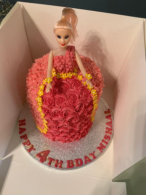 PINK DOLL CAKE
