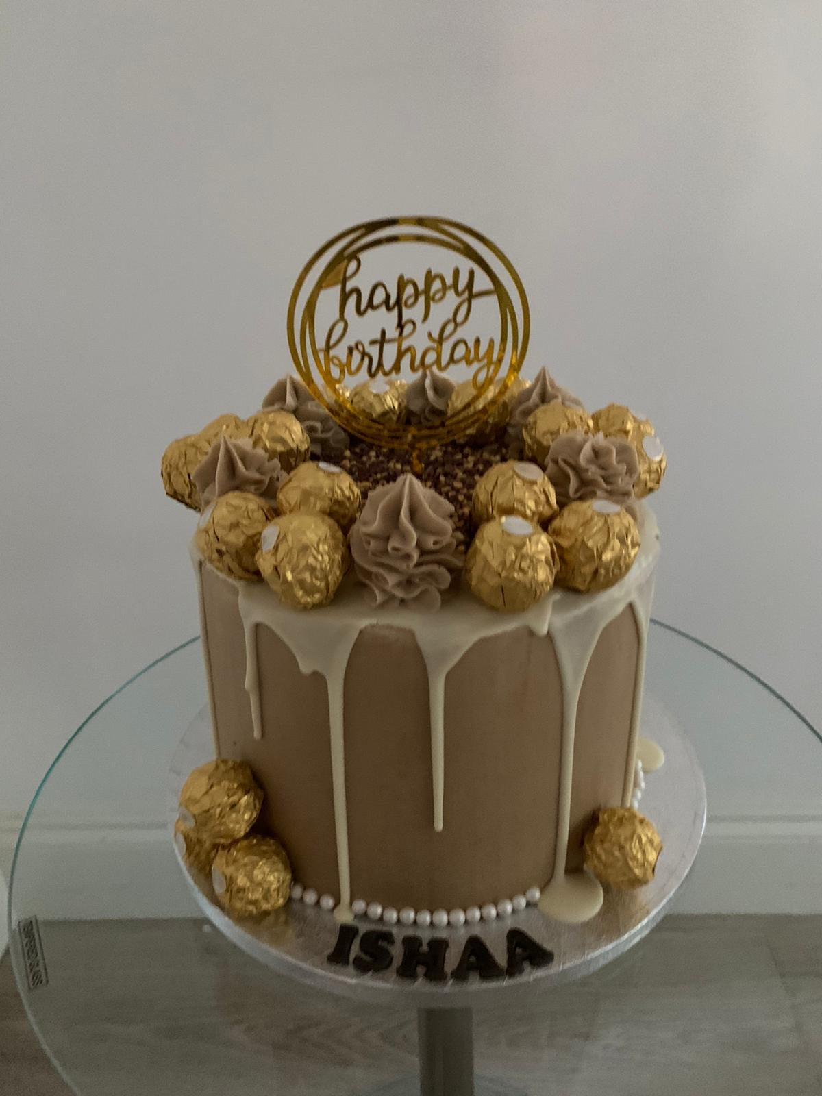 Ferrero rocher drip cake sale