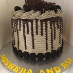 CHOCOLATE DRIP OREO CAKE