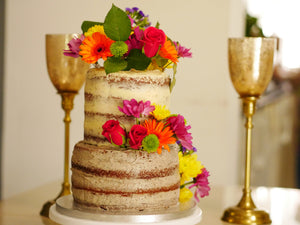 NAKED FLOWER CAKE