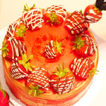 STRAWBERRY GOLD CAKE