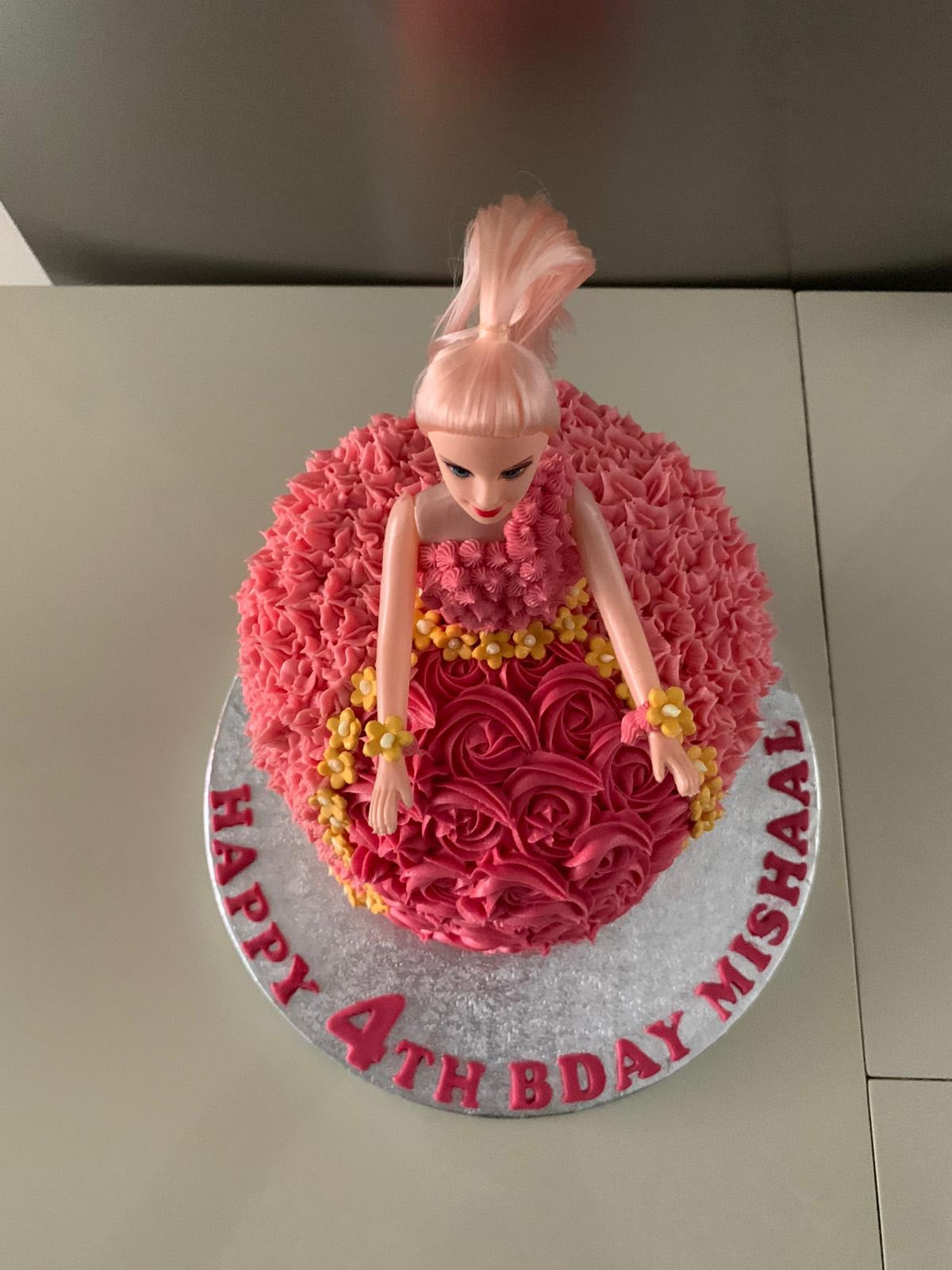 PINK DOLL CAKE