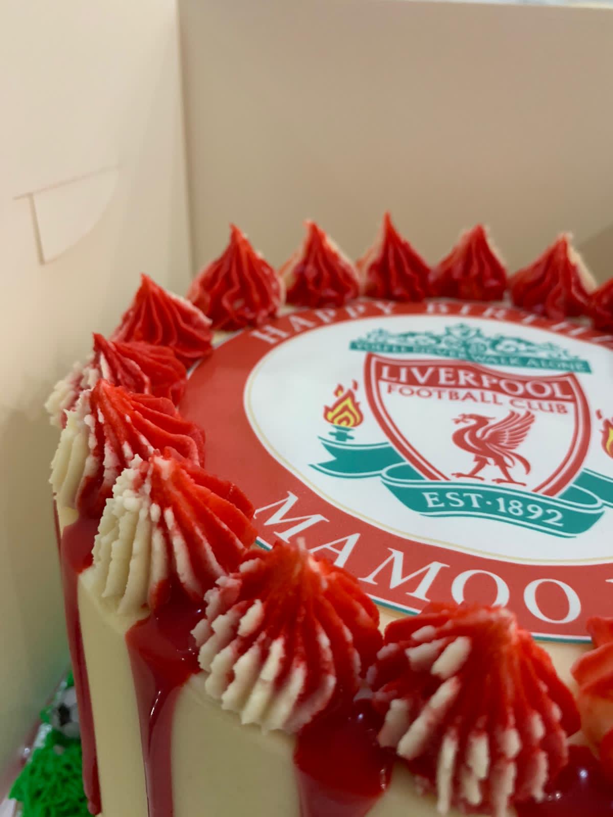 FOOTBALL THEME CAKE