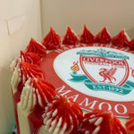 FOOTBALL THEME CAKE