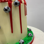 FOOTBALL THEME CAKE