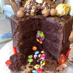 CHOCOLATE & STRAWBERRY CAKE